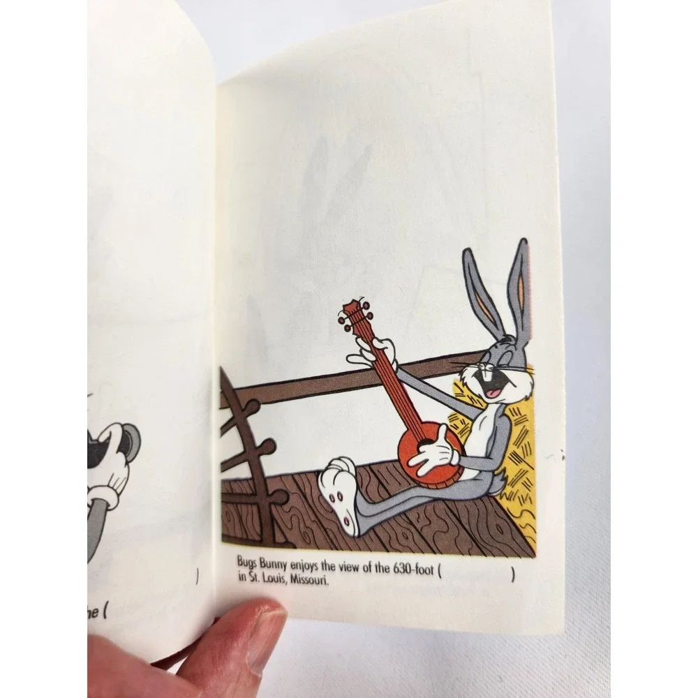 Vintage‎ 1990s Tyson Looney Tunes Cartoon Booklet Project Coin Rub Book Pamphlet